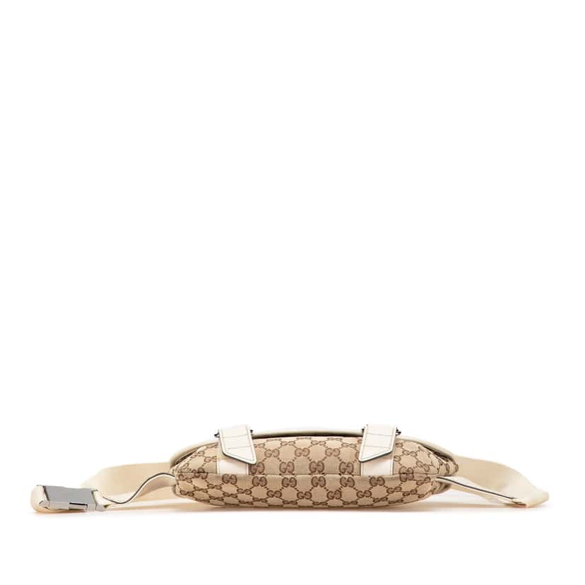 Gucci GG Canvas Belt Bag Brown Canvas Good condition - Inside View