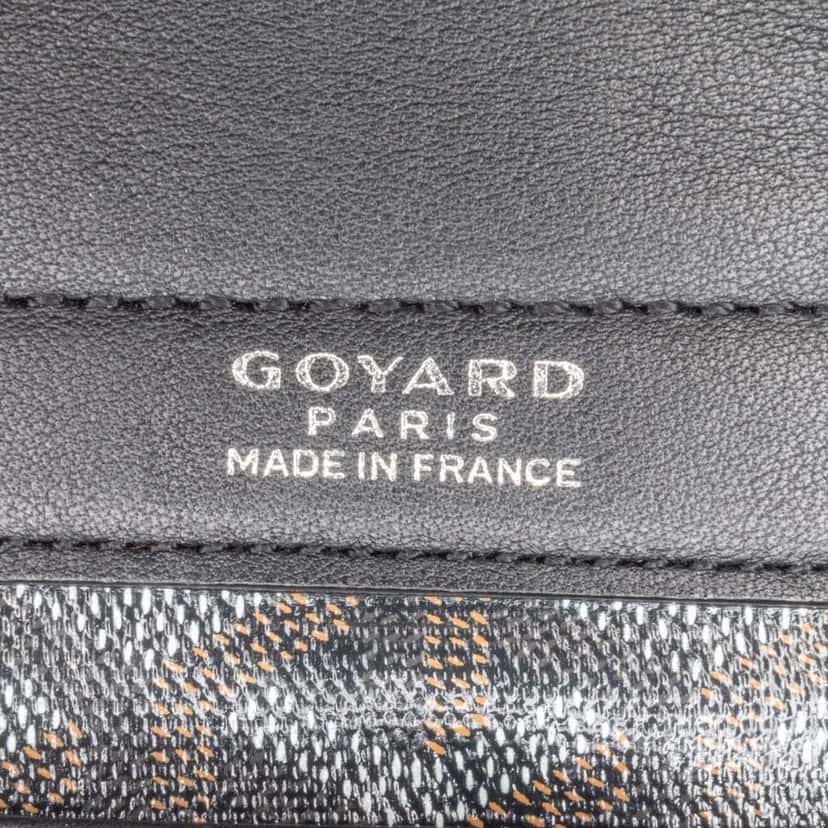 Goyard Goyardine Rouette PM Black Canvas Good condition - Box View