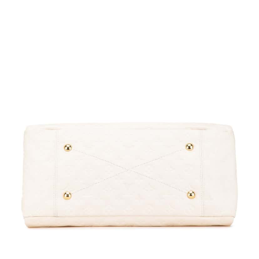 Louis Vuitton Monogram Empreinte Artsy MM White Leather Good condition - Inside View
