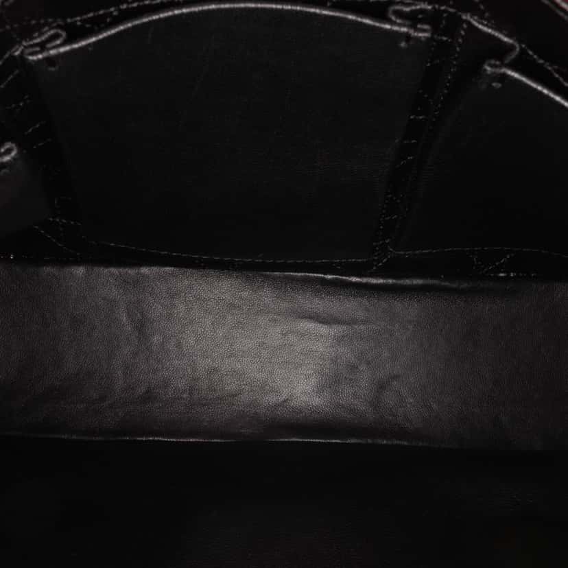 Dior Medium Lambskin Cannage Miss Dior Flap Pink Leather Good condition - Model View