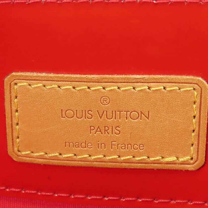 Louis Vuitton Monogram Vernis Reade PM Red Leather Good condition - Box View