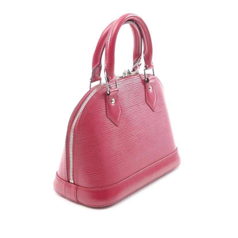 Louis Vuitton Epi Alma BB Pink Leather Good condition - Back View