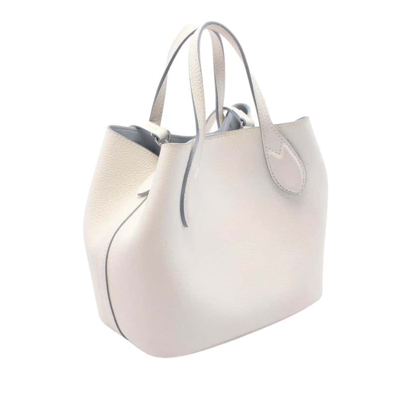 Louis Vuitton Mahina Perforated LV Circle Blossom PM White Leather Good condition - Back View