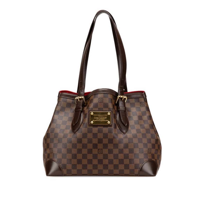 Louis Vuitton Damier Ebene Hampstead MM Brown Canvas Good condition - Front View