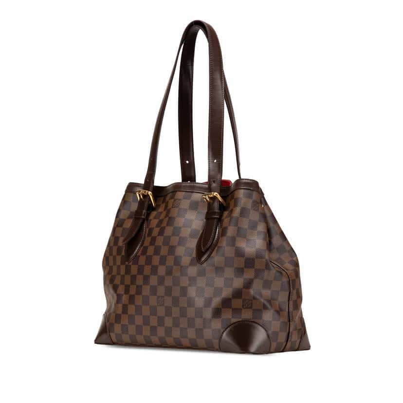 Louis Vuitton Damier Ebene Hampstead MM Brown Canvas Good condition - Back View
