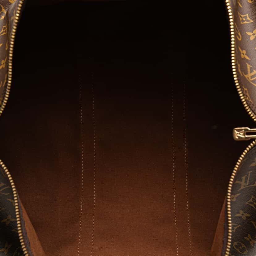 Louis Vuitton Monogram Keepall 50 Brown Canvas Good condition - Model View