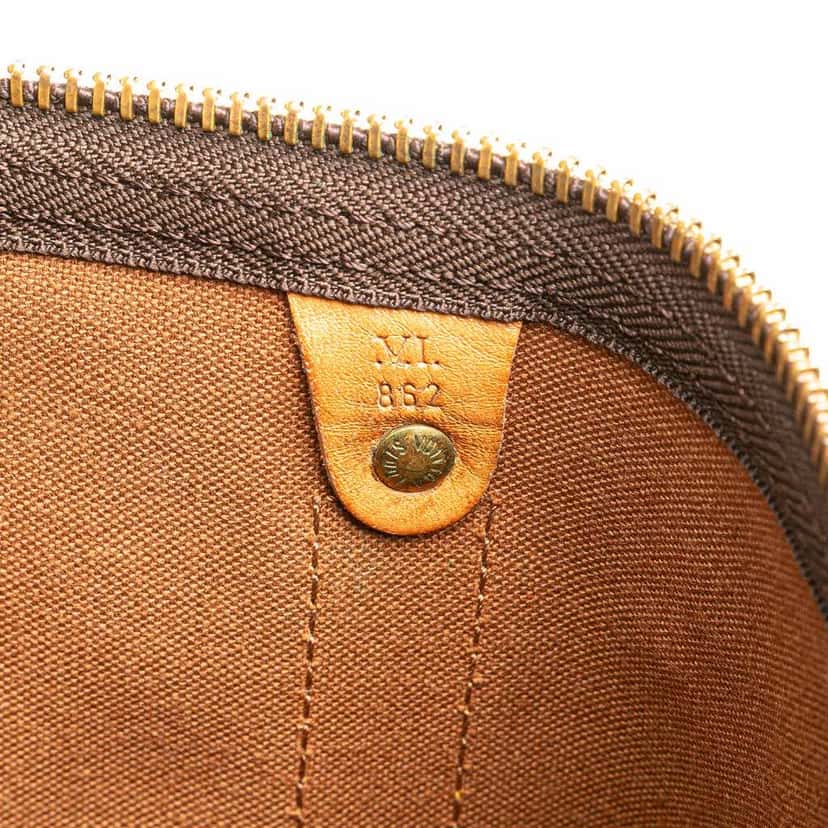 Louis Vuitton Monogram Keepall 55 Brown Canvas Good condition - Box View