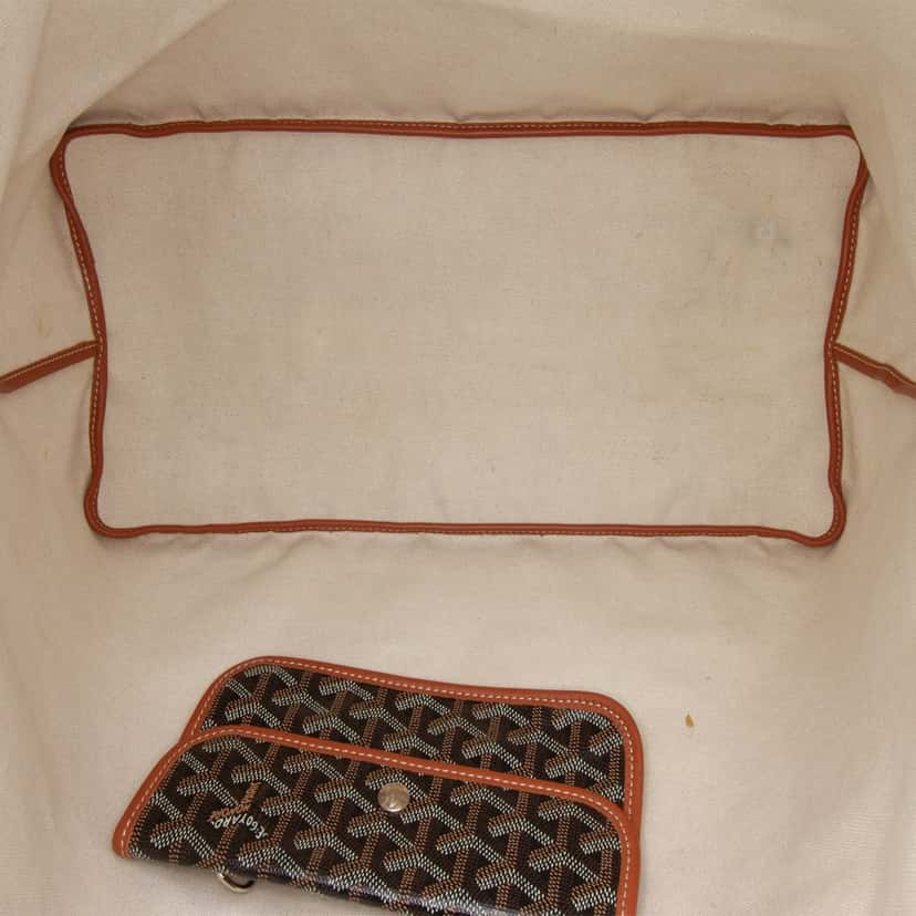Goyard Goyardine Saint Louis GM Black Canvas Good condition - Model View