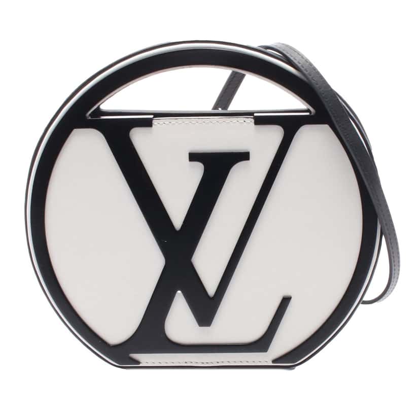 Louis Vuitton Leather Around Me PM White Leather Good condition - Front View