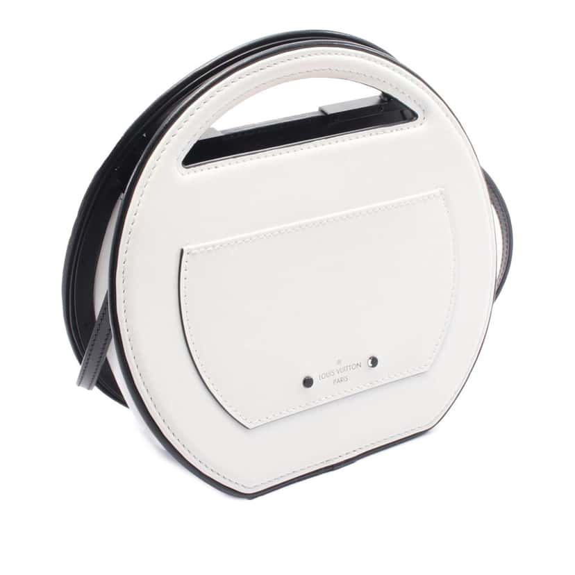 Louis Vuitton Leather Around Me PM White Leather Good condition - Back View