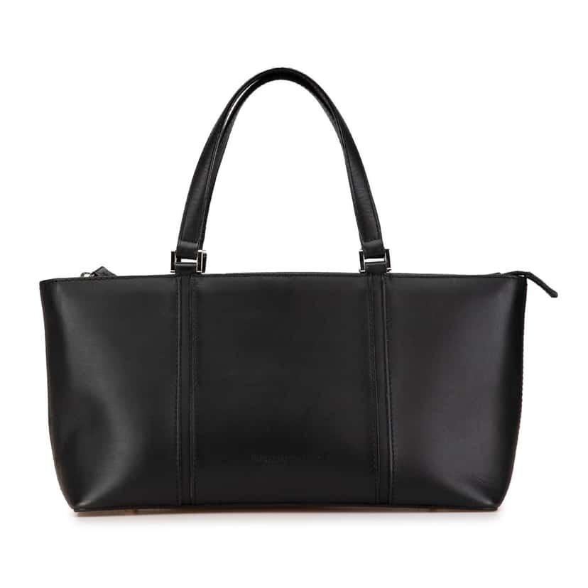Burberry Leather Handbag Black Leather Good condition - Front View