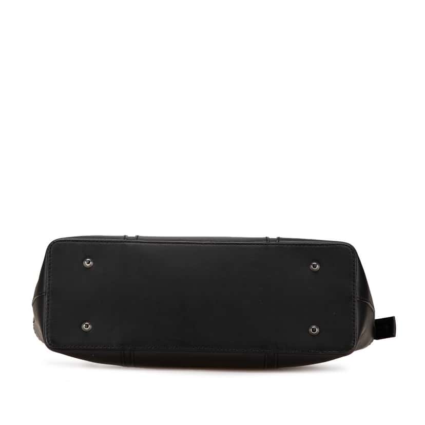 Burberry Leather Handbag Black Leather Good condition - Inside View