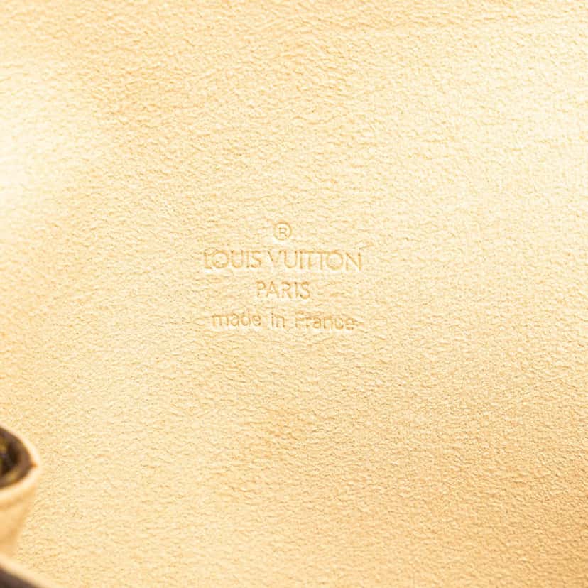 Louis Vuitton Monogram Pochette Florentine Brown Canvas Good condition - Box View