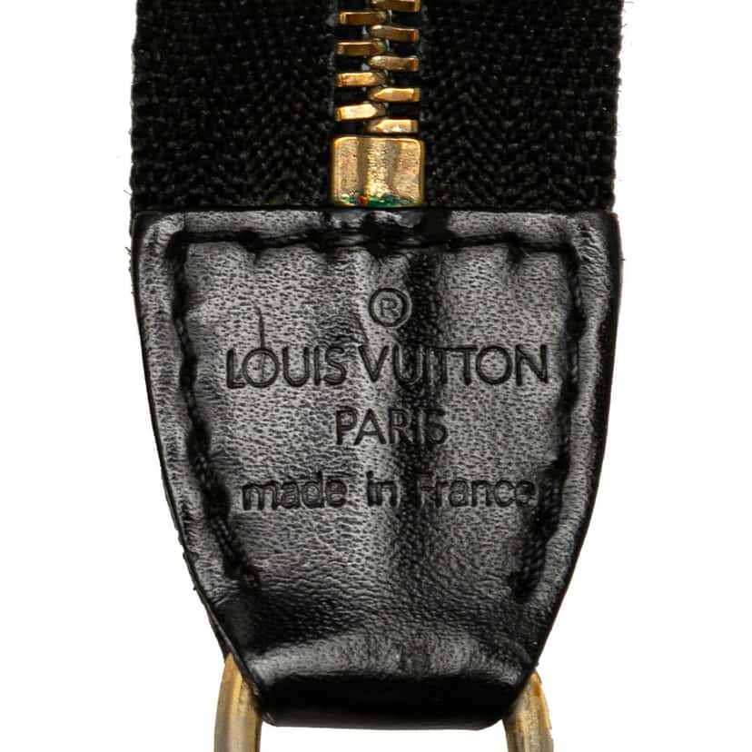 Louis Vuitton Epi Pochette Accessoires Black Leather Very good condition - Box View