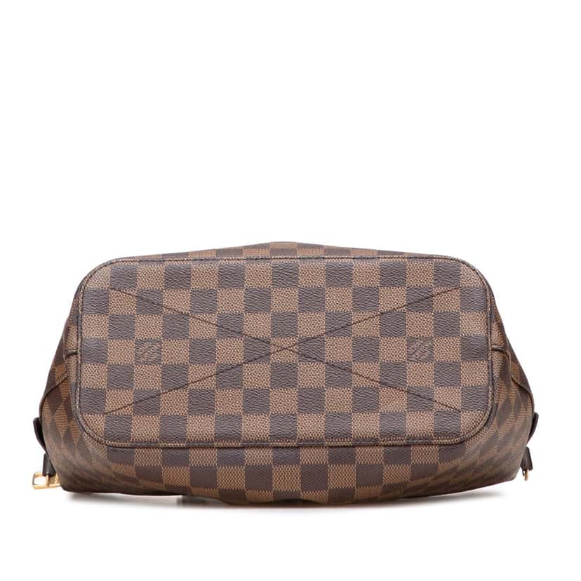 Louis Vuitton Damier Ebene Siena PM Brown Canvas Good condition - Inside View
