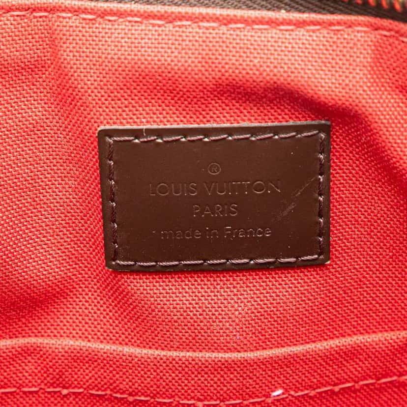Louis Vuitton Damier Ebene Siena PM Brown Canvas Good condition - Box View