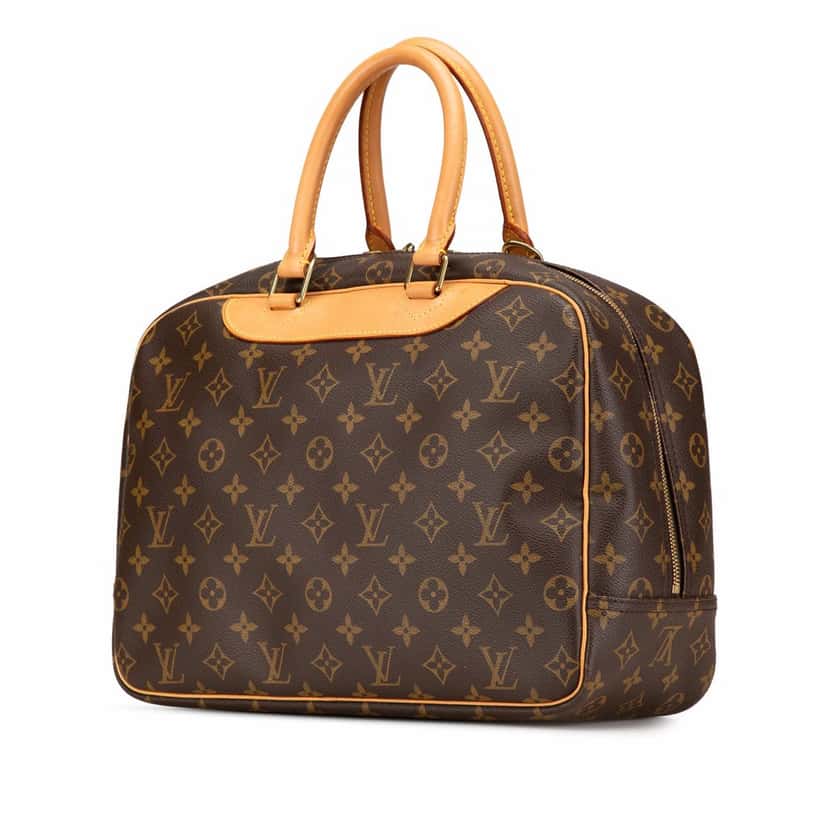 Louis Vuitton Monogram Deauville Brown Canvas Good condition - Back View