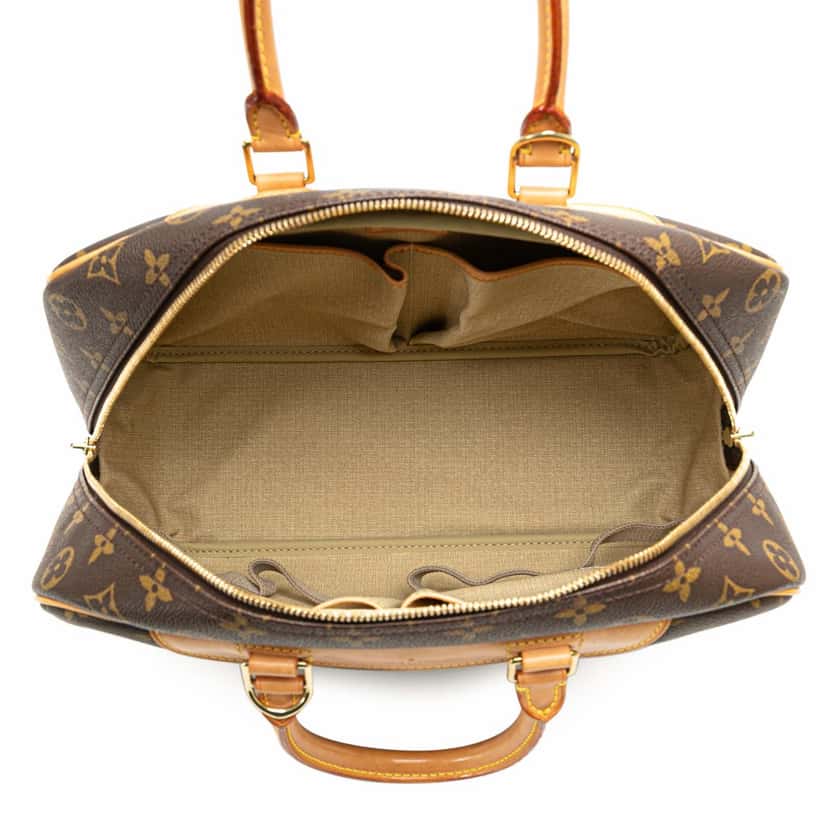 Louis Vuitton Monogram Deauville Brown Canvas Good condition - Model View