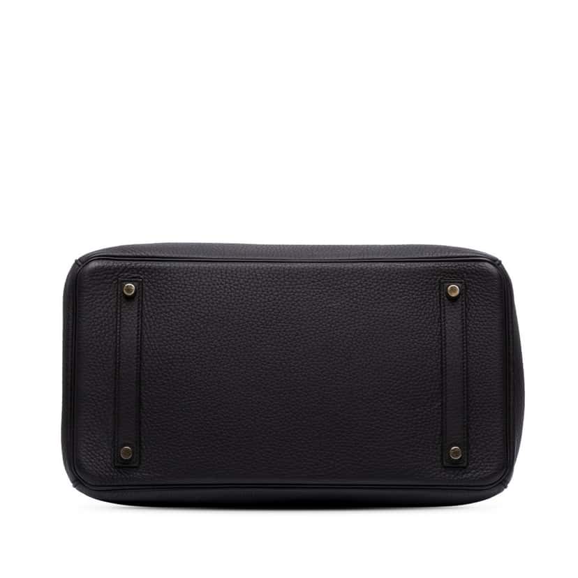 Hermès Togo Birkin Retourne 35 Black Leather Good condition - Inside View