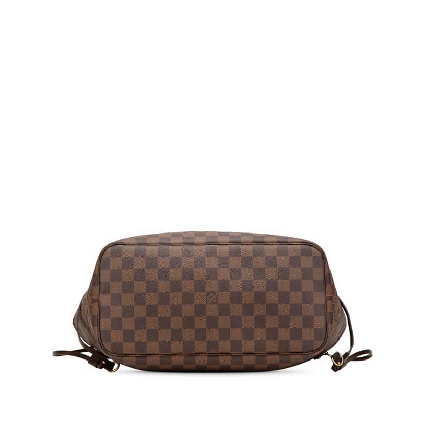 Louis Vuitton Damier Ebene Neverfull MM Brown Canvas Fair condition - Inside View