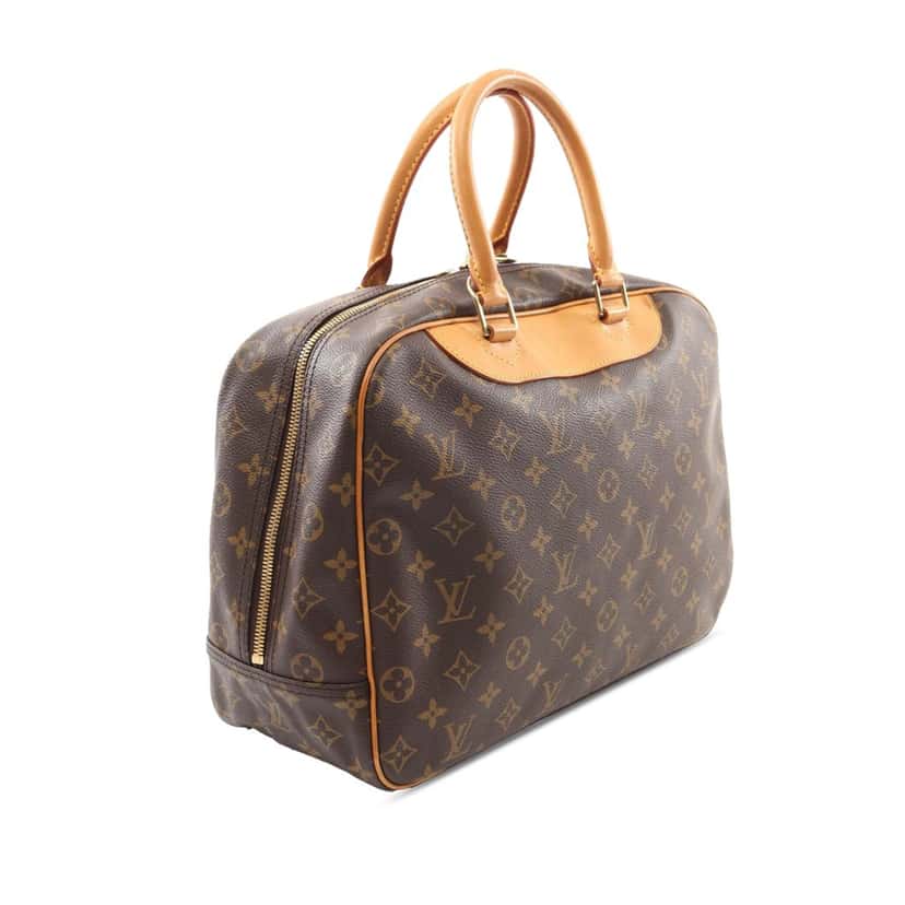 Louis Vuitton Monogram Deauville Brown Canvas Good condition - Back View