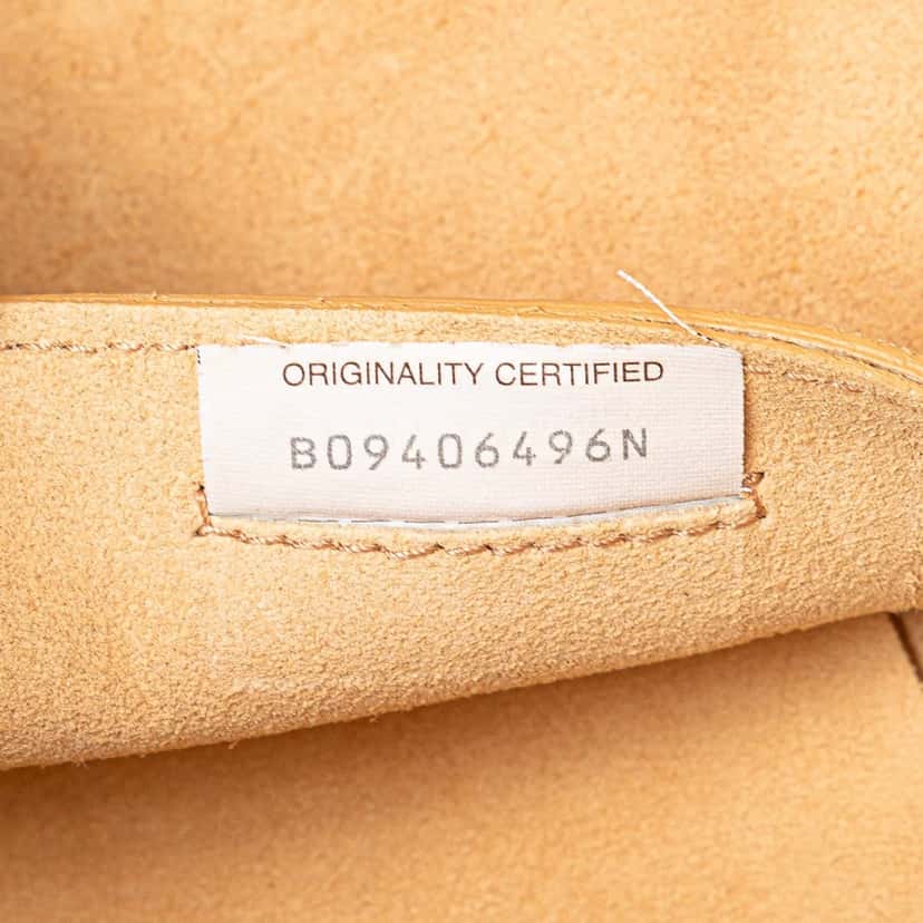 Bottega Veneta Medium Nappa Maxi Intrecciato Arco Tote Brown Leather Good condition - Box View