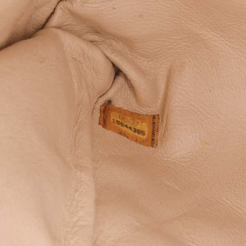 Chanel Quilted Glazed Calfskin Soft Boy Flap Red Leather Good condition - Box View