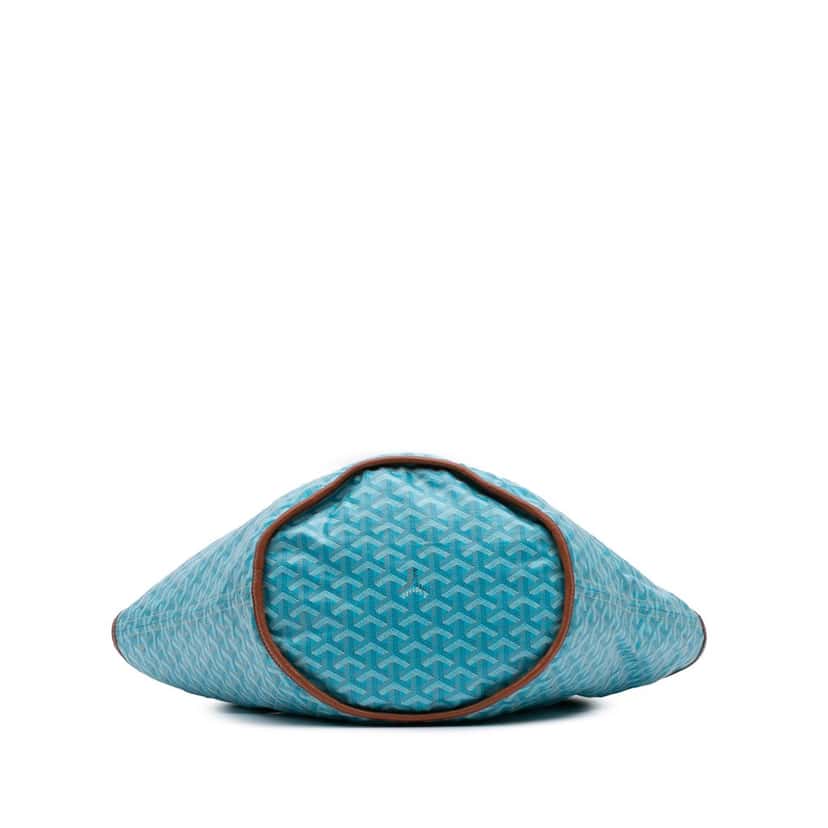 Goyard Goyardine Reversible Belharra Tote Blue Canvas Good condition - Inside View
