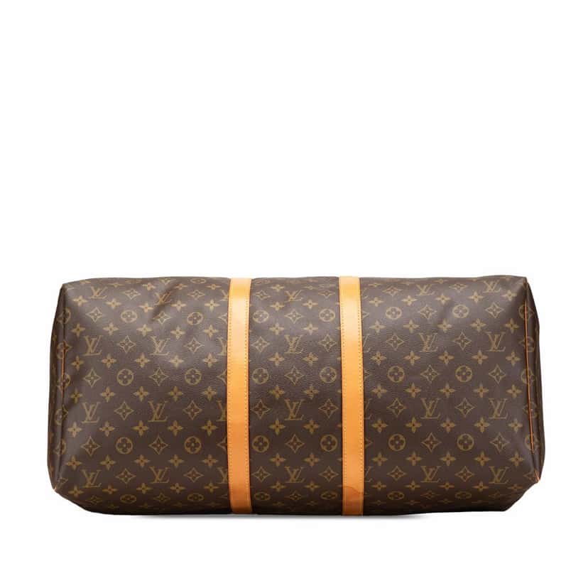 Louis Vuitton Monogram Keepall 55 Brown Canvas Good condition - Inside View
