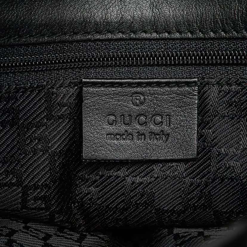 Gucci Quilted Leather Tote Black Leather Good condition - Box View