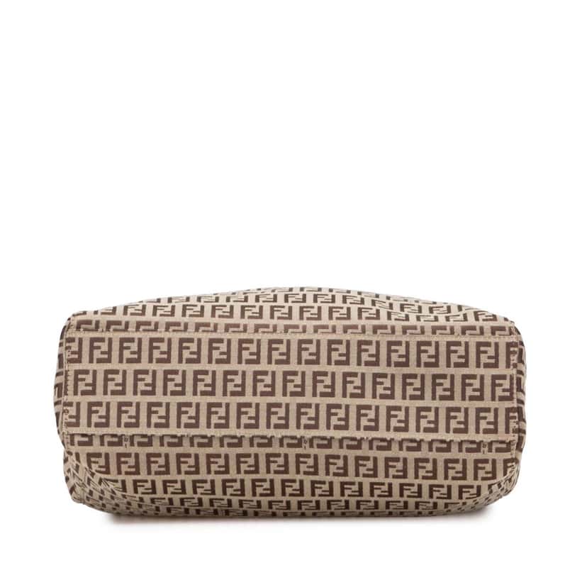 Fendi Zucchino Canvas Tote Brown Canvas Good condition - Inside View