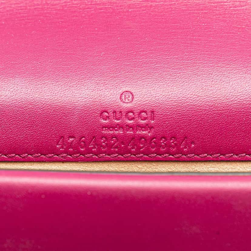 Gucci Super Mini Velvet Dionysus Crossbody Purple Velvet Good condition - Box View