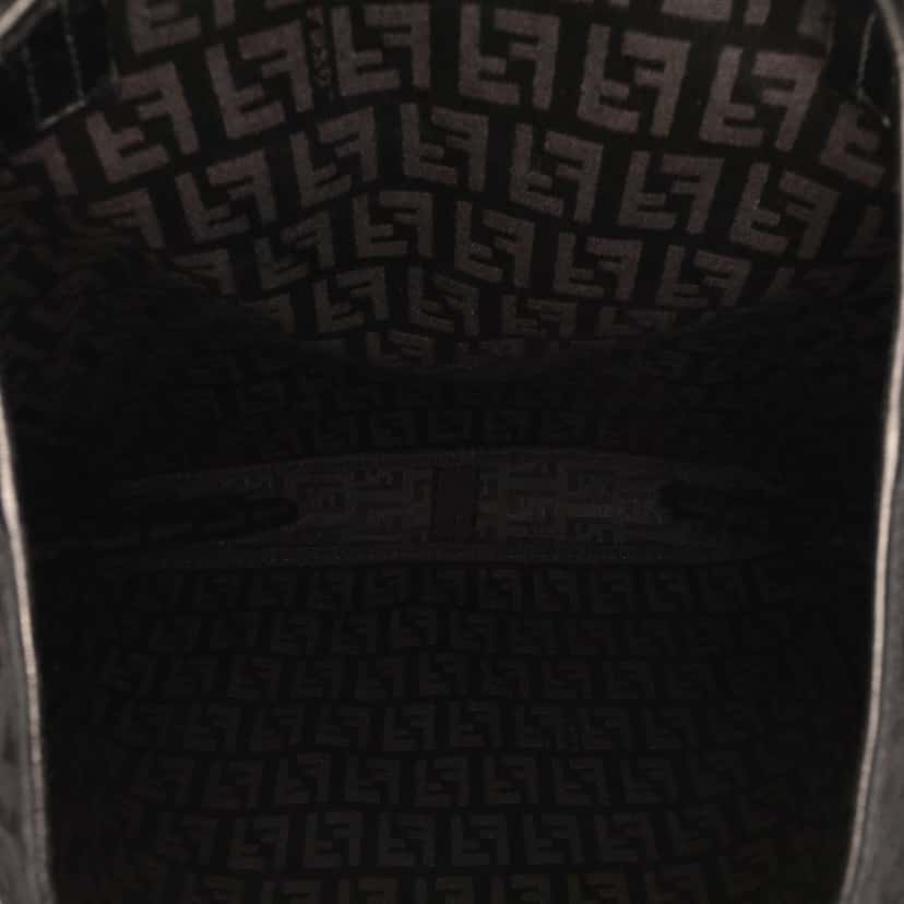 Fendi Zucchino Canvas Tote Black Canvas Good condition - Box View