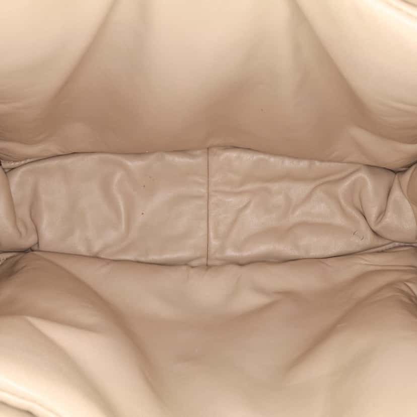 Prada Medium Nappa Soft Padded Double Handled Bag Brown Leather Good condition - Model View