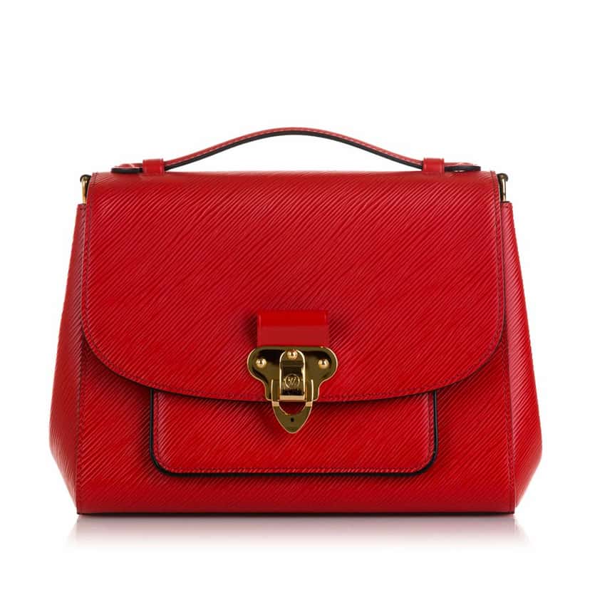 Louis Vuitton Epi Boccador Red Leather Good condition - Front View