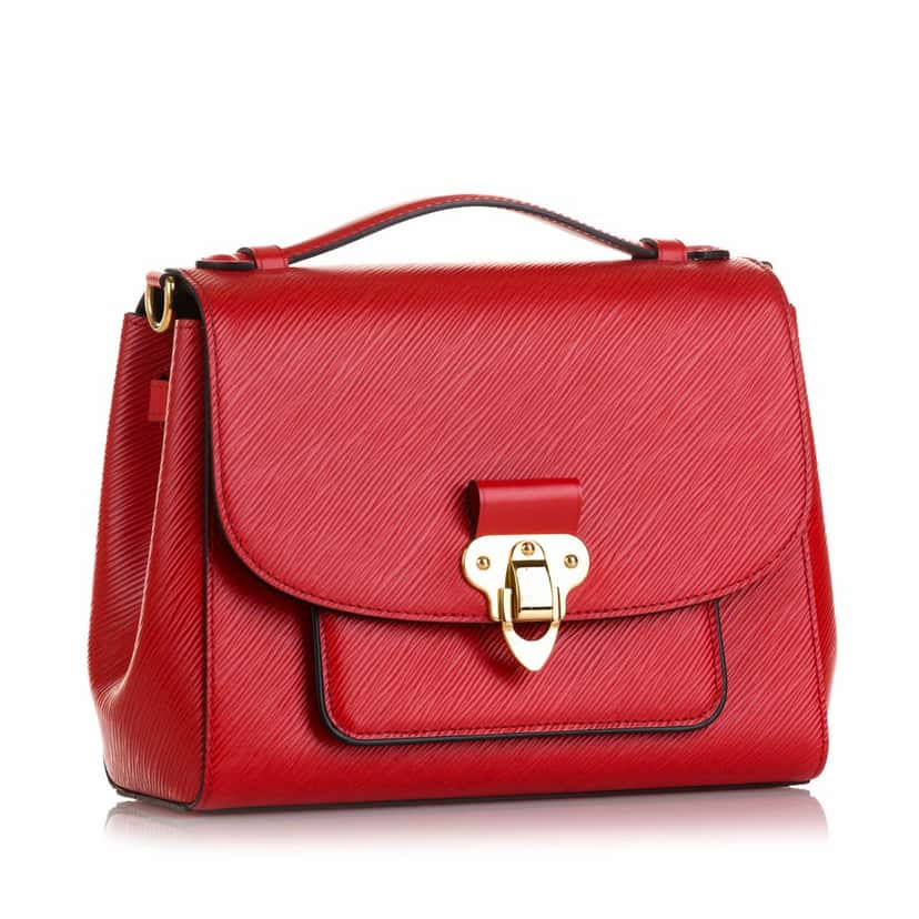 Louis Vuitton Epi Boccador Red Leather Good condition - Back View