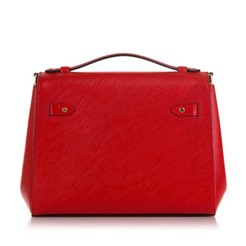 Louis Vuitton Epi Boccador Red Leather Good condition - Inside View