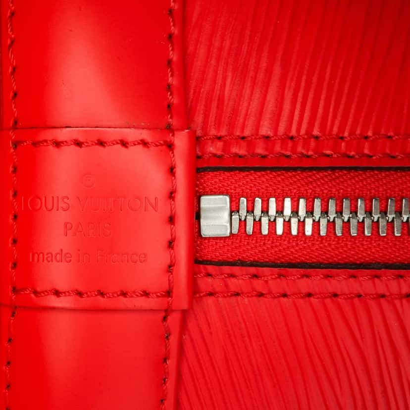 Louis Vuitton Epi Alma PM Red Leather Good condition - Box View
