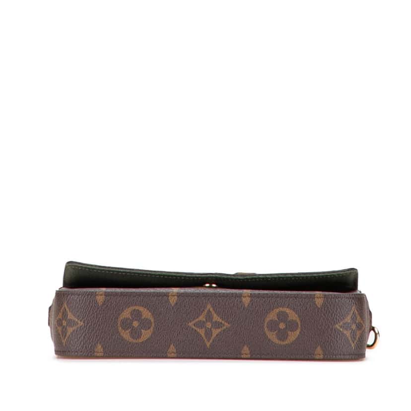 Louis Vuitton Monogram Felicie Strap And Go Brown Canvas Very good condition - Inside View