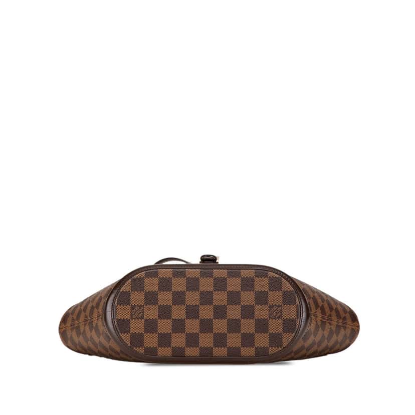Louis Vuitton Damier Ebene Manosque PM Brown Canvas Good condition - Inside View