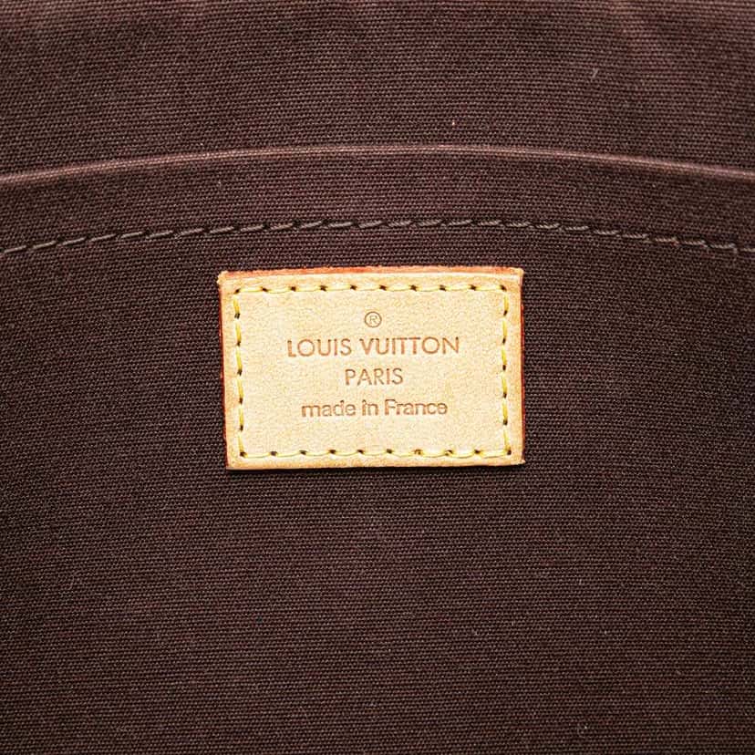 Louis Vuitton Monogram Vernis Rosewood Avenue Red Leather Good condition - Box View