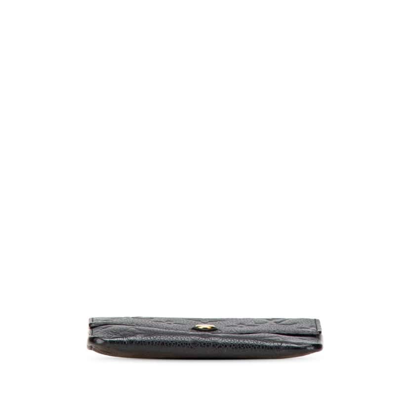 Louis Vuitton Monogram Empreinte Key Pouch Black Leather Good condition - Inside View