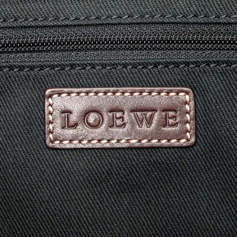 Loewe Anagram Denim Tote Blue Denim Good condition - Box View