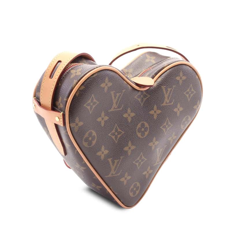 Louis Vuitton Monogram Game on Coeur Brown Canvas Good condition - Back View