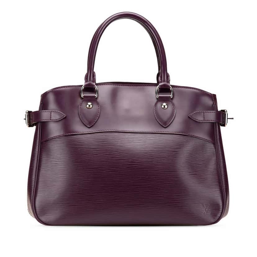 Louis Vuitton Epi Passy PM Purple Leather Good condition - Front View