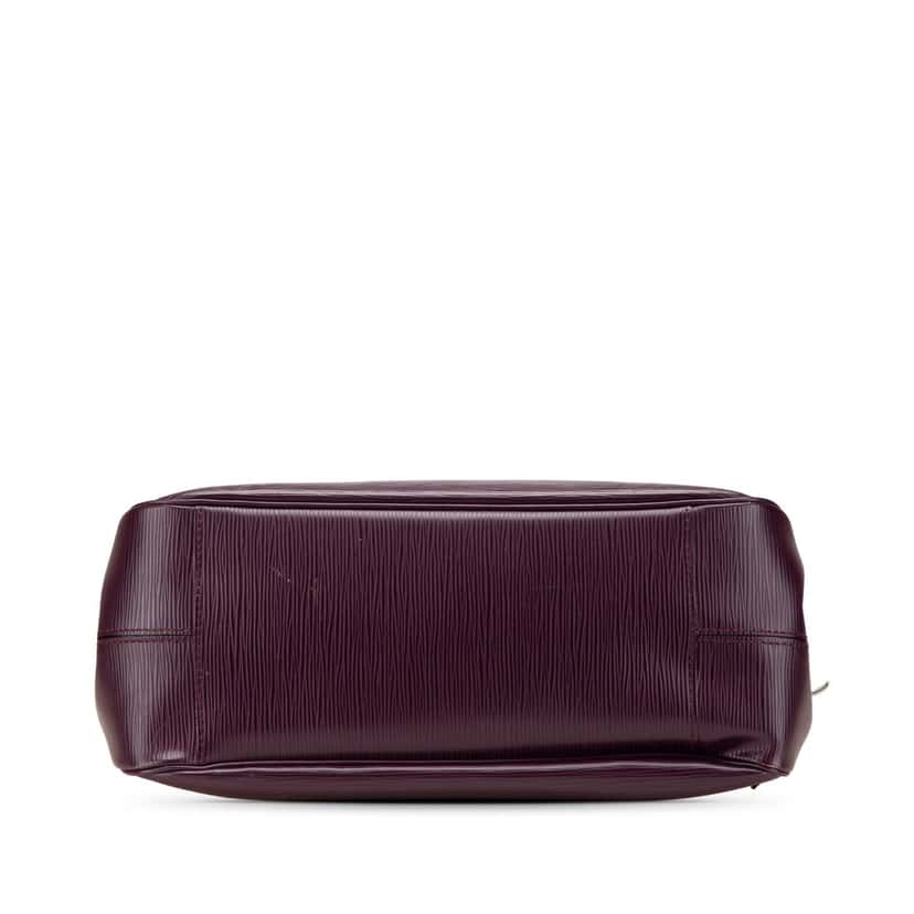 Louis Vuitton Epi Passy PM Purple Leather Good condition - Inside View