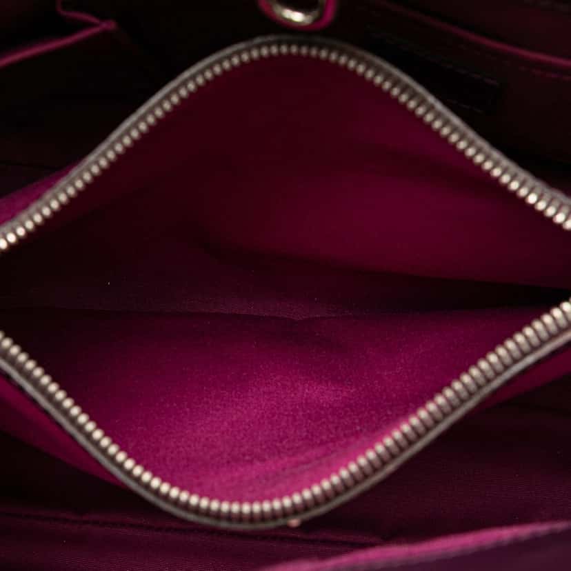 Louis Vuitton Epi Passy PM Purple Leather Good condition - Box View