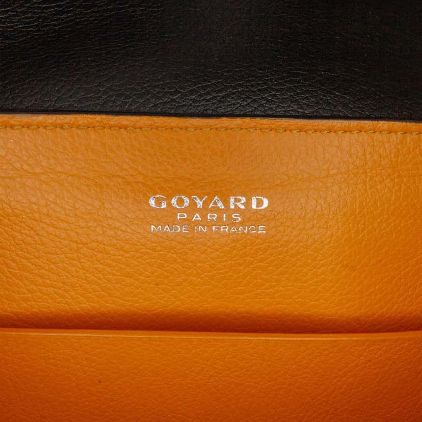 Goyard Mini Goyardine Saigon Souple Black Canvas Good condition - Box View