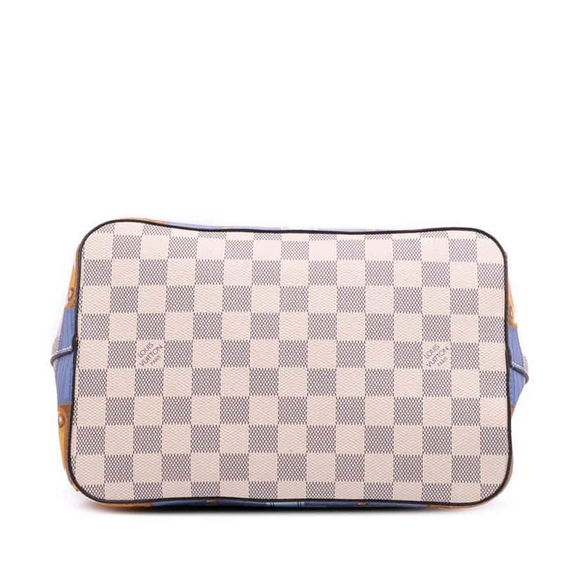 Louis Vuitton Damier Azur Summer Trunks Neonoe White Canvas Good condition - Inside View