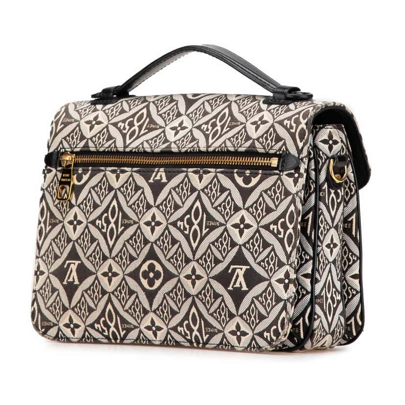Louis Vuitton Since 1854 Pochette Metis Black Canvas Very good condition - Back View